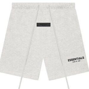 FEAR OF GOD ESSENTIALS SHORTS LIGHT OATMEAL